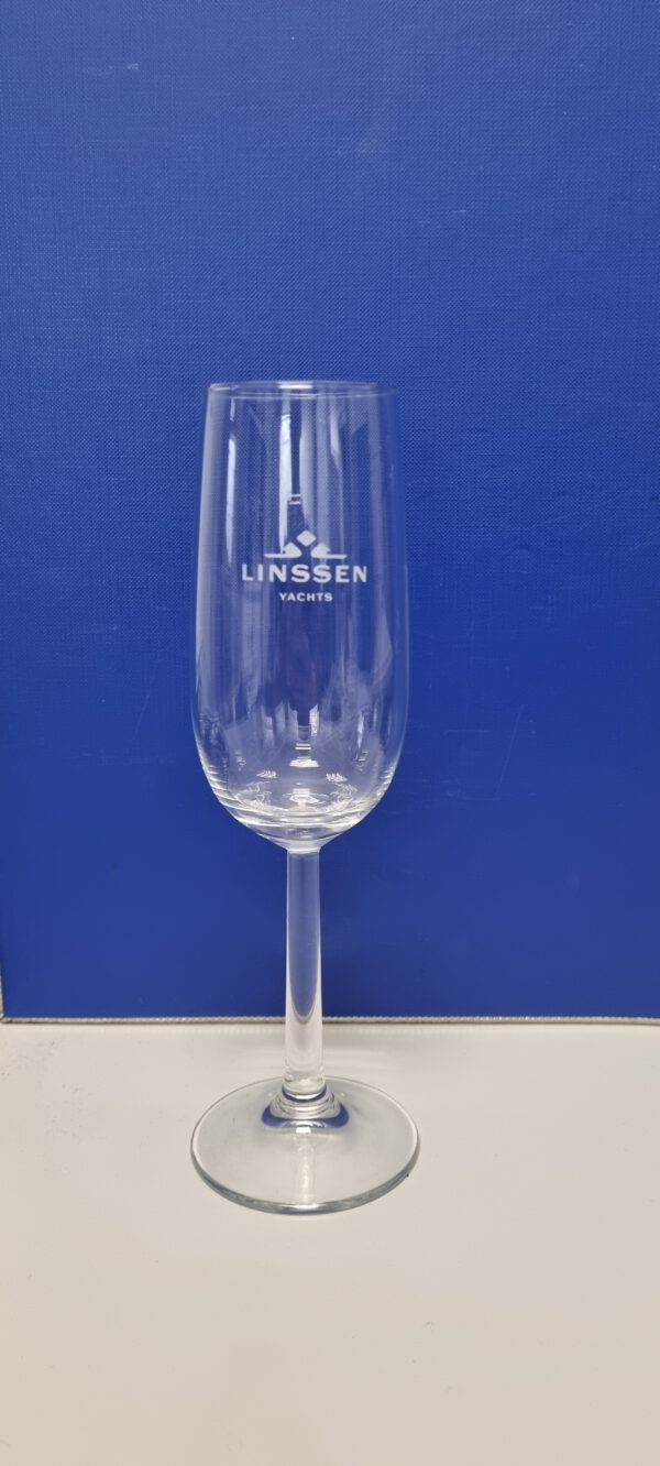 Linssen Yachts champagne glas